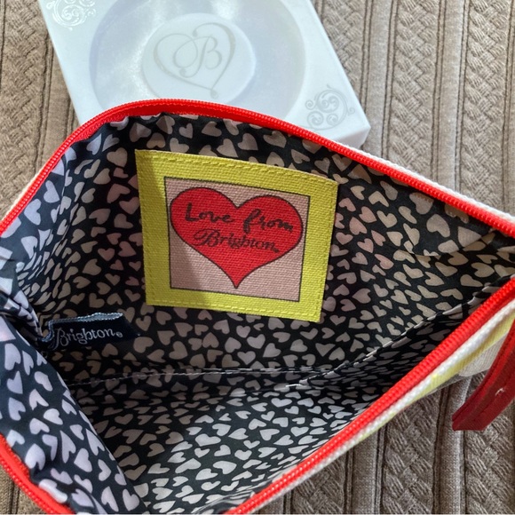 Brighton “A Day of Shopping” Canvas Pouch from 2018 NWOT - Picture 3 of 4